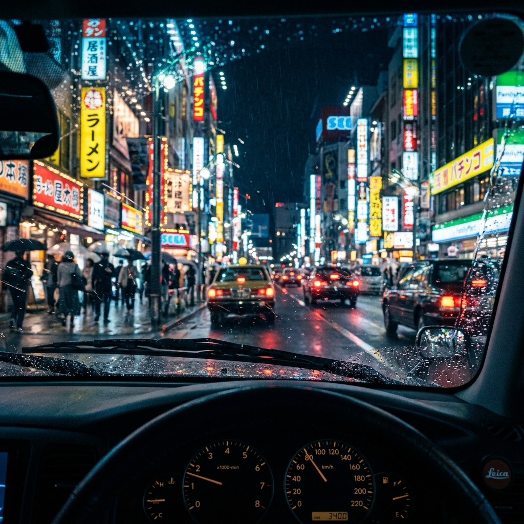 Driving in Kyoto: Navigating Narrow Streets and Traffic