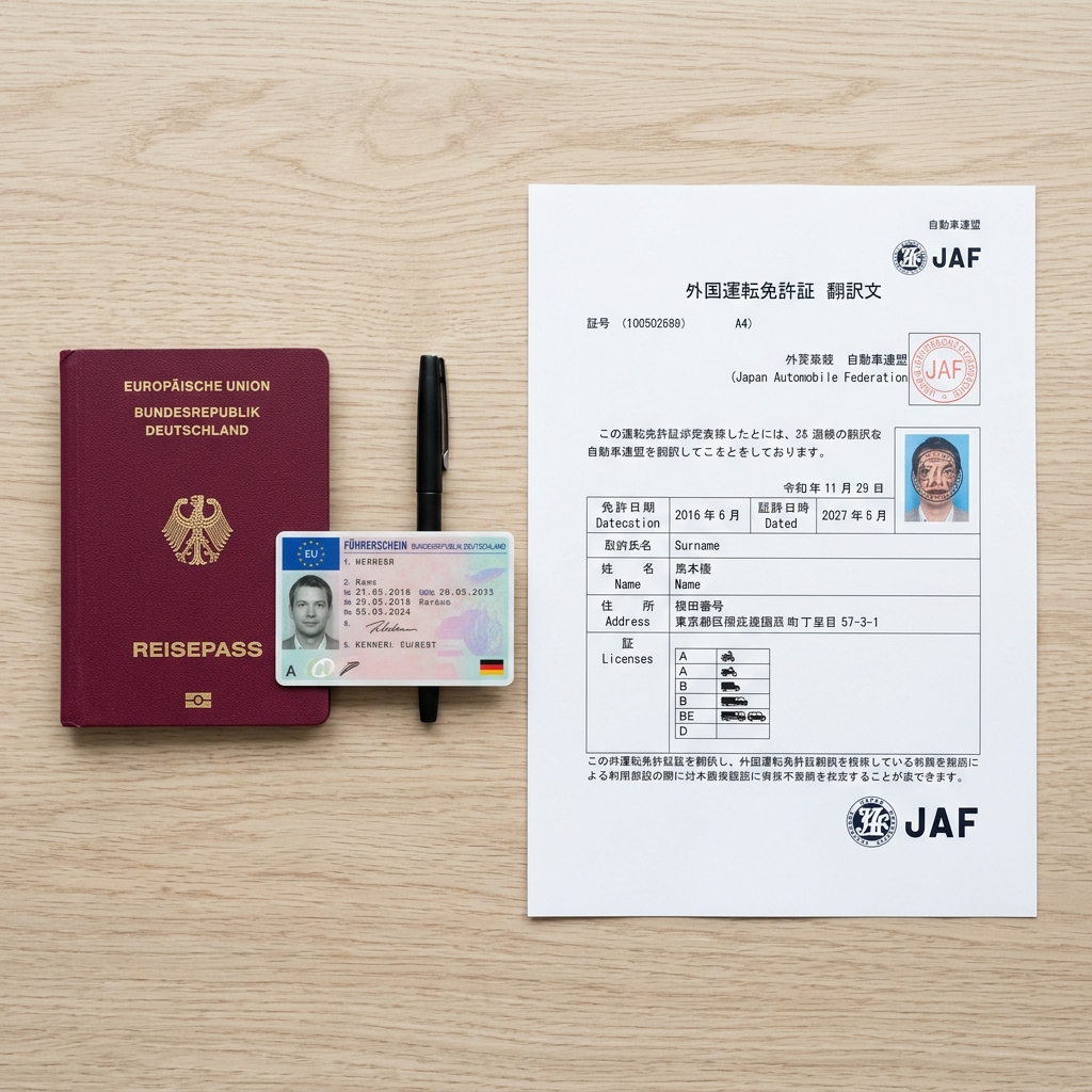 Deutscher Führerschein in Japan: Was tun im Notfall? (Wenn der internationale Führerschein abgelehnt wird)
